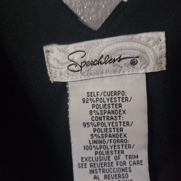 Speechless Black Floral Dress Size Small - Picture 7 of 8